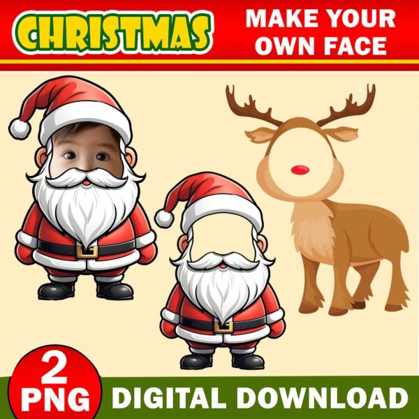 Christmas Add your Own Photo Picture PNG