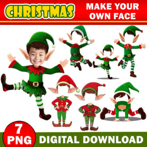 Christmas Add Your Own Photo Face