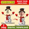 Christmas Add Your Own Photo Picture PNG Bundle, Santa Elf Reindeer Snowman Nutcracker Add Photo Clipart Class Decor Bulletin Board, Decor - Image 6