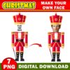 Christmas Add Your Own Photo Picture PNG Bundle, Santa Elf Reindeer Snowman Nutcracker Add Photo Clipart Class Decor Bulletin Board, Decor - Image 5