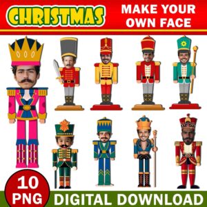 Christmas Add Your Own Nutcracker Photo Face