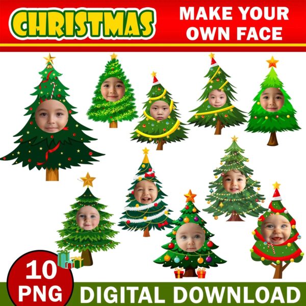 Christmas Add Your Own Photo Face